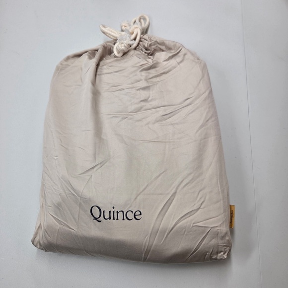 QUINCE Bamboo Flat Sheet Set (Flat & PCs) Sand 2977 - Picture 3 of 9